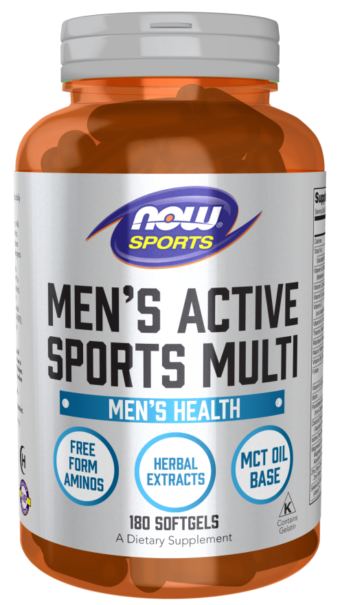 Multiesportivo Ativos Masculinos, 180 Softgels