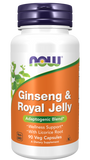 Ginseng & Geleia Real, 90 Cápsulas Vegetarianas