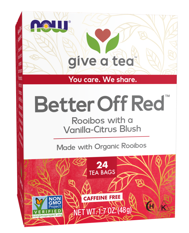 Chá Rooibos Better Off Red™, 24 sachês