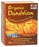 Chá de dente de leão orgânico, 24 Sachês.