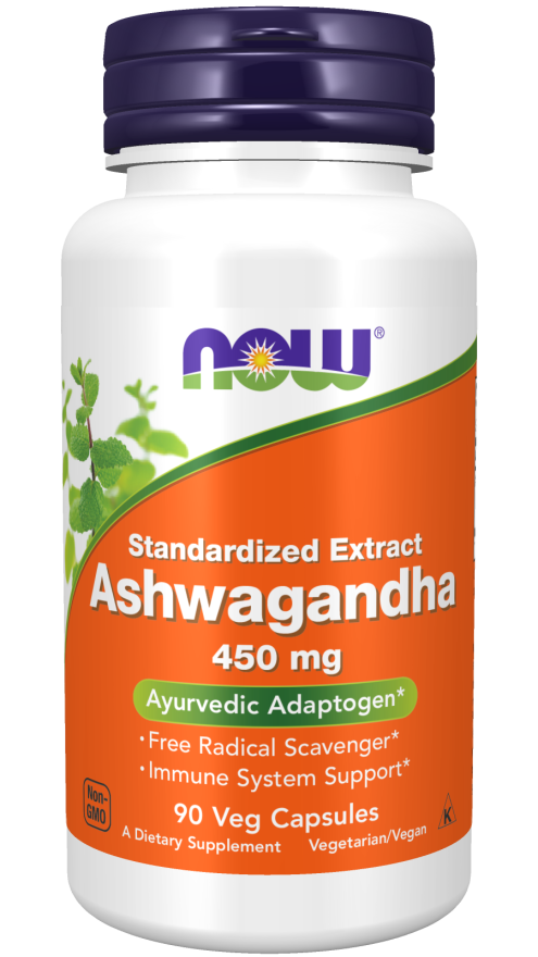 Ashwagandha 450 mg, 90 Cápsulas Vegetarianas