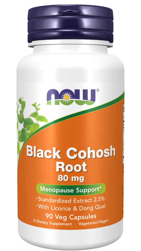 Black Cohosh Root 80 mg, 90 Cápsulas Vegetarianas