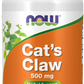 Unha de Gato 500 mg,100 Cápsulas Vegetarianas