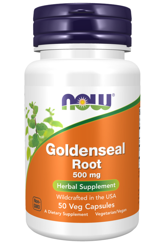 Goldenseal Root, 500 mg, 50 Cápsulas Vegetarianas