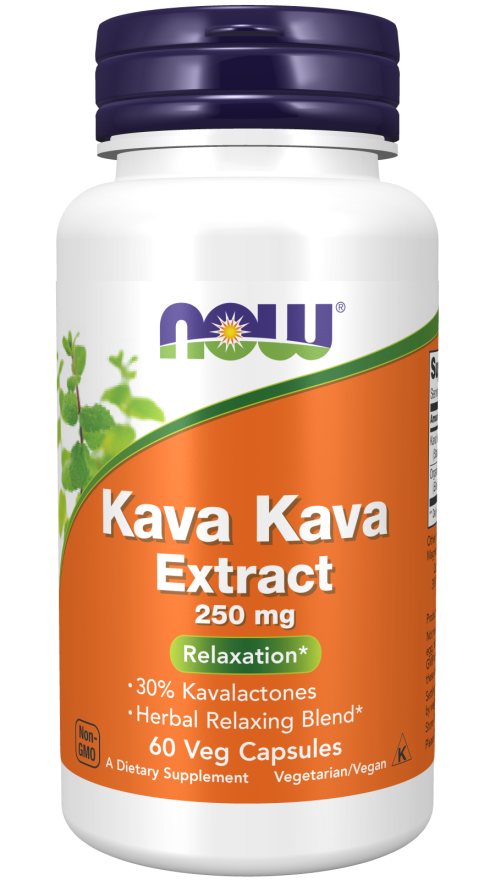 Extrato de Kava Kava, 250 mg, 60 Cápsulas Vegetarianas