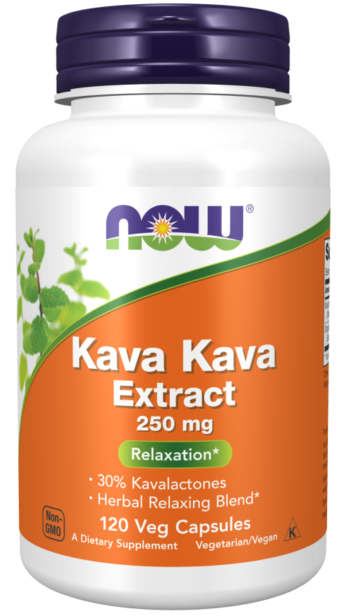 Extrato de Kava Kava, 250 mg, 120 Cápsulas Vegetarianas