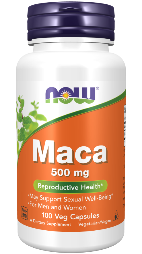 Maca, 500 mg, 100 Cápsulas Vegetarianas