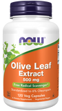 Extrato de Folha de Oliveira, 500 mg, 120 Cápsulas Vegetarianas