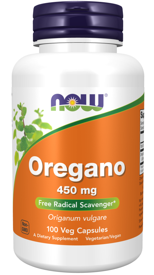 Orégano, 450 mg, 100 Cápsulas Vegetarianas