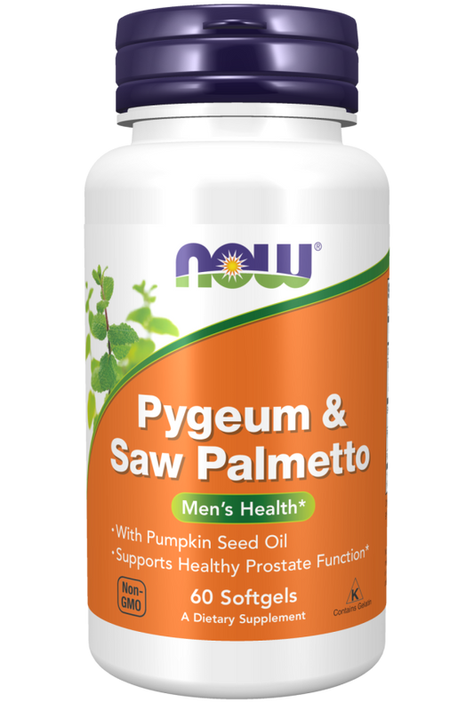 Pygeum & Saw Palmetto, 60 Softgels