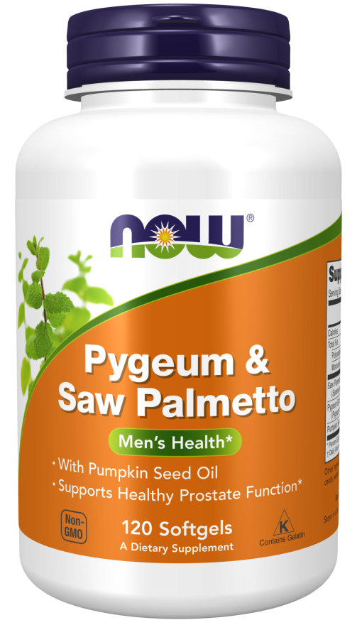 Pygeum & Saw Palmetto, 120 Softgels