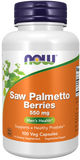 Saw Palmetto Berries, 550 mg, 100 Cápsulas Vegetarianas