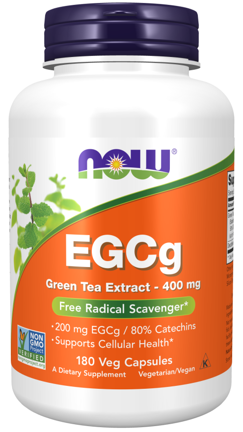 EGCg Extrato de Chá Verde, 400 mg, 180 Cápsulas Vegetarianas