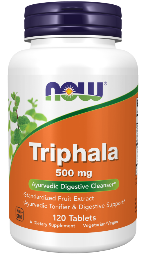 Triphala, 500 mg, 120 Tablets