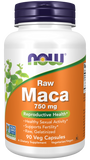 Raw Maca, 750 mg, 90 Cápsulas Vegetarianas