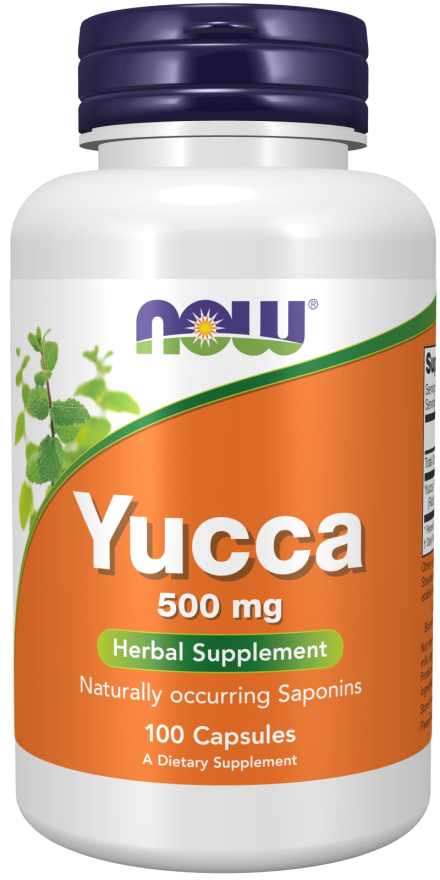 Yucca, 500mg, 100 Cápsulas