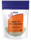 Cápsulas Vazias, Vegetariana, Individual "0", 300 Softgels