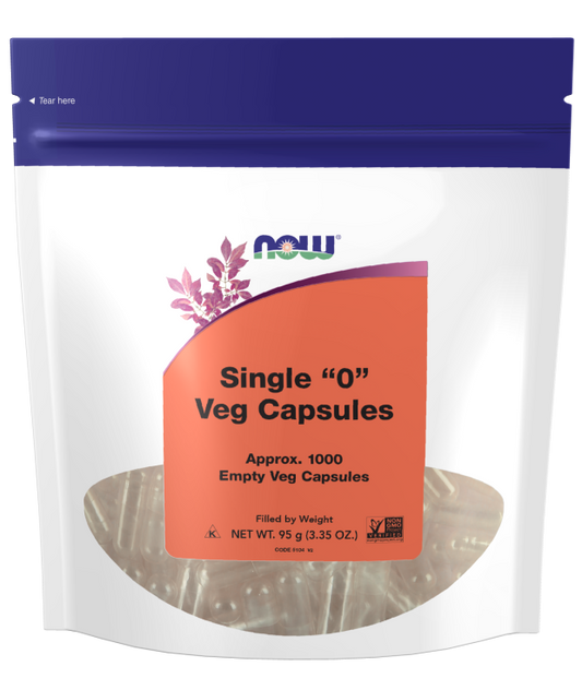 Cápsulas Vazias, Vegetariana, Individual "0", 1000 Softgels