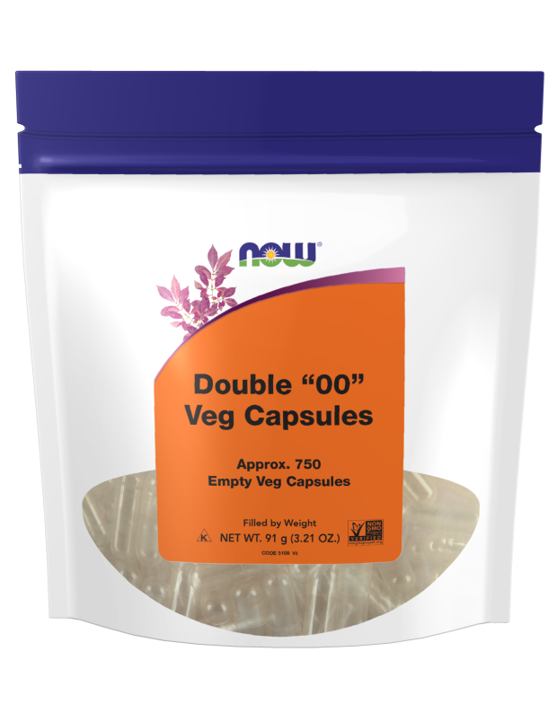 Cápsulas Vazias, Vegetariana, Duplo "00", 750 Softgels