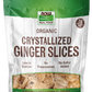 Fatias de Gengibre, Cristalizado e Orgânico, (340 g)