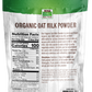 Leite de Aveia em Pó, Orgânico, (340 g)