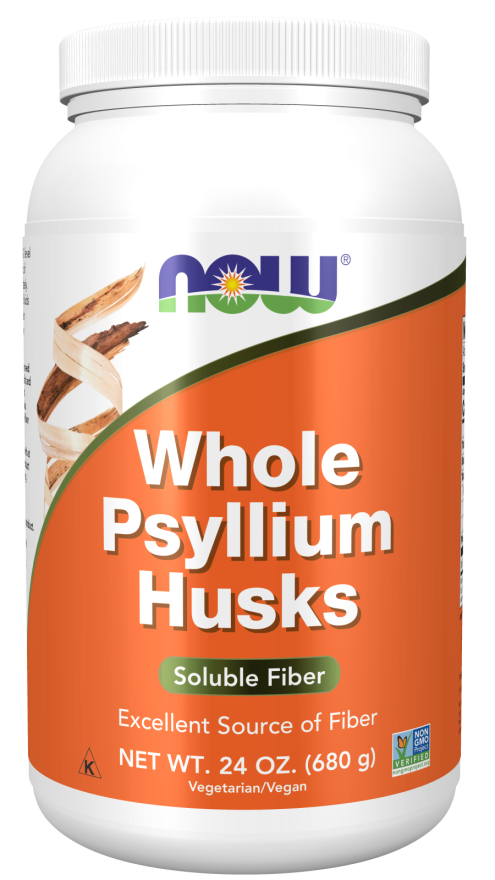 Cascas de Psyllium, Inteiras, (680g)