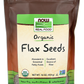 Sementes de Linho, Orgânicas, ( 454 g)