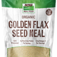 Farinha de Semente de Linho Dourada, Orgânica, ( 340 g)