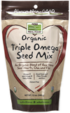Mistura de Sementes de Ômega Triplo, Orgânica, ( 340 g)