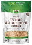 Crumbles de Proteína Vegetal Texturizada, Orgânicos, (227 g)