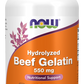 Cápsulas de Gelatina de Carne, 550 mg, 200 Cápsulas