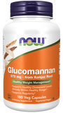 Glucomanano, 575 mg, 180 Cápsulas