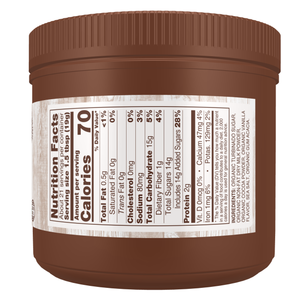 Cacau Quente, Orgânico, (397 g)