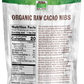 Nibs de Cacau, Orgânicos e Crus, (227 g)