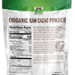 Cacau em Pó, Cru e Orgânico, (340 g)