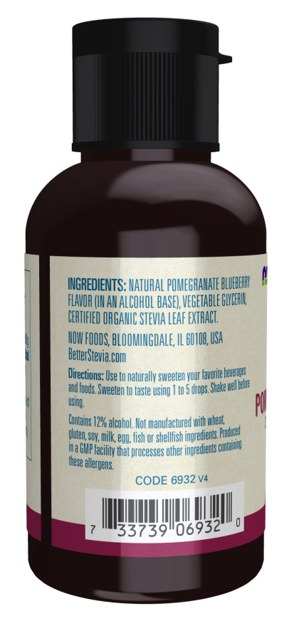 BetterStevia Líquido, Mirtilo Romã, ( 59 ml)