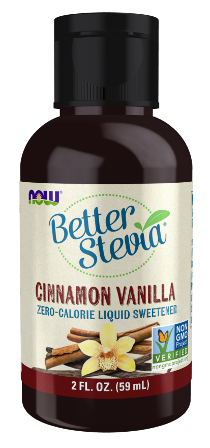 BetterStevia® Líquido, Canela e Baunilha, ( 59 ml)