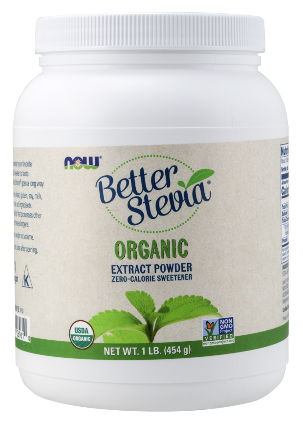 BetterStevia Extrato em Pó, Orgânico, (454 g)