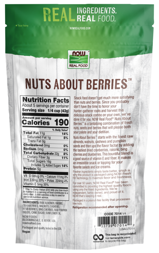 Nuts About Berries™, ( 227 g)