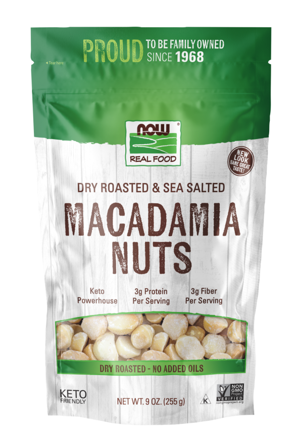 Nozes de Macadâmia, Torradas e Salgadas, ( 225 g )