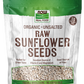 Sementes de Girassol, Orgânicas, Cruas e Sem Sal, ( 454 g)