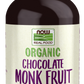 Monk Fruit Chocolate Líquido, Orgânico, ( 53 ml)