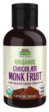 Monk Fruit Chocolate Líquido, Orgânico, ( 53 ml)