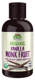 Monk Fruit Vanilla Líquido, Orgânico, ( 53 ml)