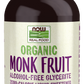 Monk Fruit Liquid, Glicerita Orgânica Sem Álcool, ( 59 ml)
