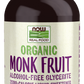 Monk Fruit Liquid, Glicerita Orgânica Sem Álcool, ( 59 ml)