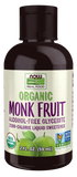 Monk Fruit Liquid, Glicerita Orgânica Sem Álcool, ( 59 ml)