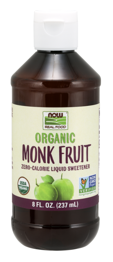 Monk Fruit Líquido, Orgânico, ( 237 ml)