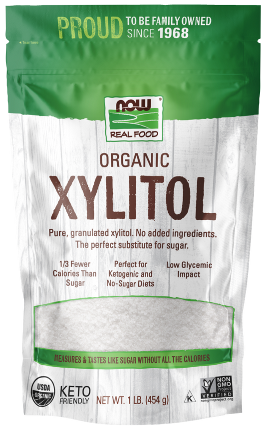 Xilitol, Orgânico, (454 g)