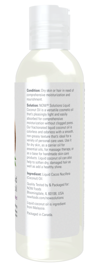 Óleo de Coco Líquido, ( 118 ml)